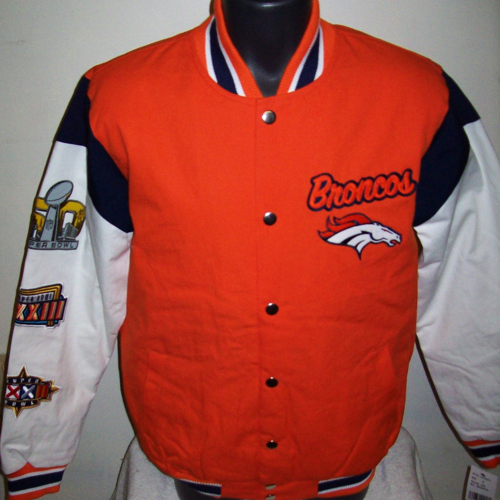 DENVER BRONCOS SUPER BOWL CHAMPIONSHIP JACKET